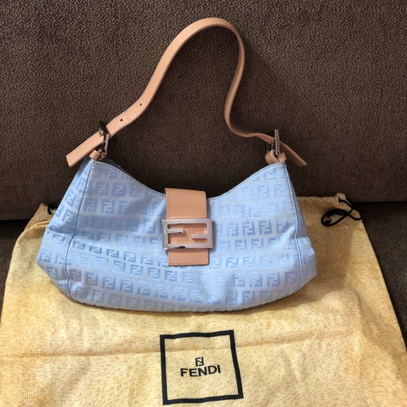 blue fendi bag
